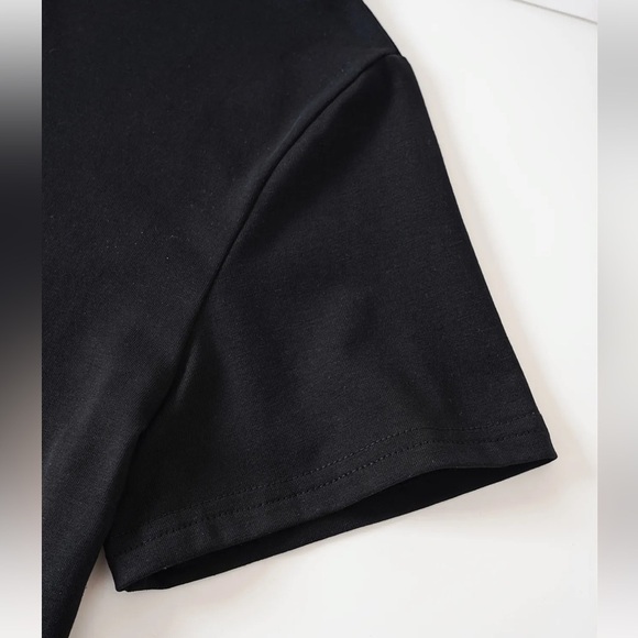 Dog Mom Graphic Leopard Print Black T-Shirt Women’s NWOT - Picture 13 of 14